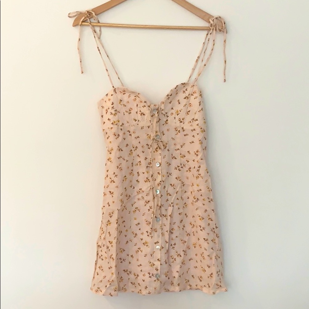 Mini floral dress
